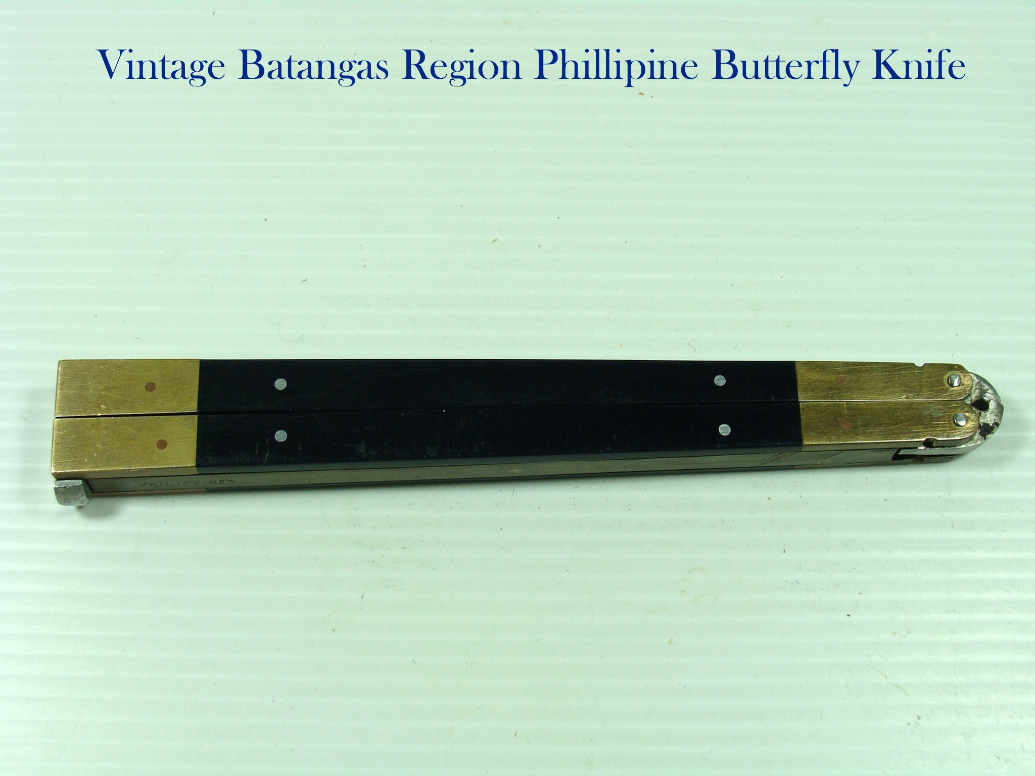 Batangas Phillipines Large Butterfly Knife 1.jpg
