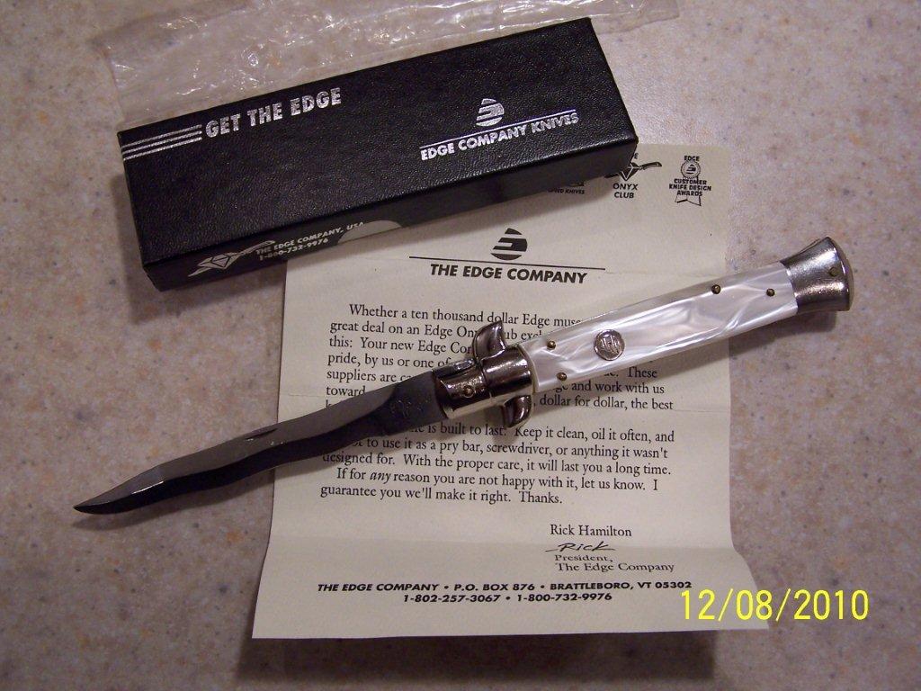 Kriss blade manual made in italy.
